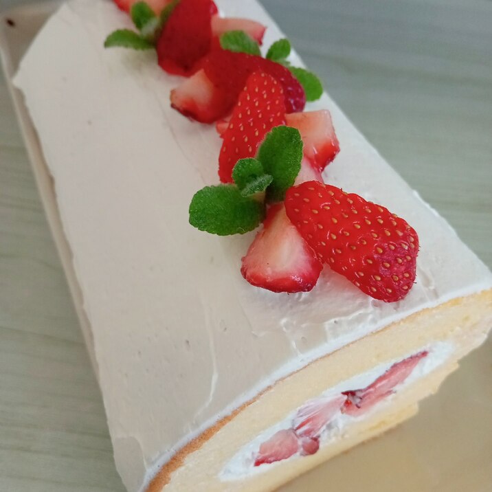 基本のロールケーキ☆